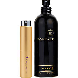 Montale Paris Black Aoud by Montale EAU DE PARFUM SPRAY 0.27 OZ (TRAVEL SPRAY) for MEN
