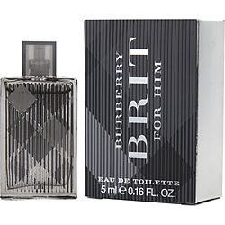 Burberry Brit by Burberry EDT 0.16 OZ (NEW PACKAGING) MINI for MEN