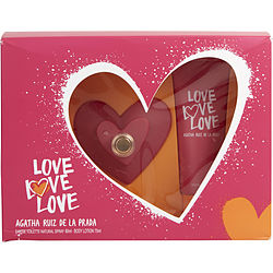 AGATHA RUIZ DE LA PRADA LOVE LOVE LOVE by Agatha Ruiz De La Prada for WOMEN