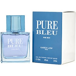 Karen Low Pure Bleu by Karen Low EDT SPRAY 3.4 OZ for MEN