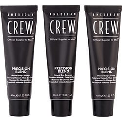 American Crew by American Crew PRECISION BLEND - MEDIUM NATURAL- 3 X 1.35 OZ for MEN
