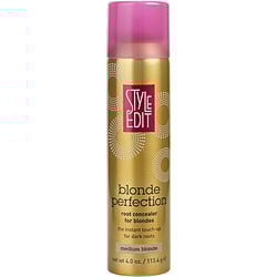 Style Edit by Style Edit BLONDE PERFECTION ROOT CONCEALER FOR BLONDES- MEDIUM BLONDE 4 OZ. for UNISEX