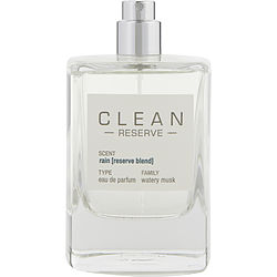 Clean Reserve Rain by Clean EAU DE PARFUM SPRAY 3.4 OZ *TESTER for UNISEX 339511
