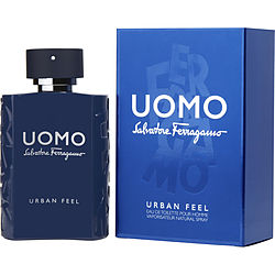 Salvatore Ferragamo Uomo Urban Feel by Salvatore Ferragamo EDT SPRAY 3.4 OZ for MEN