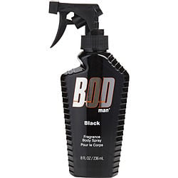 Bod Man Black by Parfums de Coeur FRAGRANCE BODY SPRAY 8 OZ for MEN