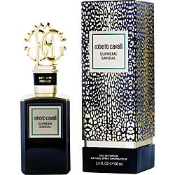 Roberto Cavalli Supreme Sandal by Roberto Cavalli EAU DE PARFUM SPRAY 3.4 OZ for UNISEX 344017