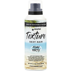 Sexy Hair by Sexy Hair Concepts TEXTURE SEXY HAIR FOAM PARTY LITE TEXTURIZING FOAM 5.1 OZ for UNISEX