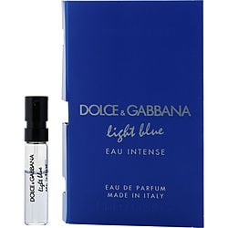 D & G Light Blue Eau Intense by Dolce & Gabbana EAU DE PARFUM SPRAY VIAL for WOMEN