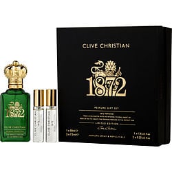 Clive Christian 1872 by Clive Christian PERFUME SPRAY 1.6 OZ (ORIGINAL COLLECTION) & PERFUME SPRAY 0.25 OZ X 2 for WOMEN