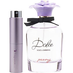 Dolce Peony by Dolce & Gabbana EAU DE PARFUM SPRAY 0.27 OZ (TRAVEL SPRAY) for WOMEN