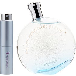 Eau Des Merveilles Bleue by Hermes EDT SPRAY 0.27 OZ (TRAVEL SPRAY) for WOMEN
