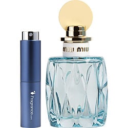 Miu Miu L'eau Bleue by Miu Miu EAU DE PARFUM SPRAY 0.27 OZ (TRAVEL SPRAY) for WOMEN
