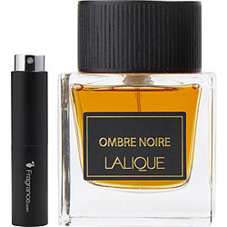 Ombre Noire Lalique by Lalique EAU DE PARFUM SPRAY 0.27 OZ (TRAVEL SPRAY) for MEN