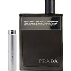 Prada Intense by Prada EAU DE PARFUM SPRAY 0.27 OZ (AMBER) (TRAVEL SPRAY) for MEN Prada Intense by Prada EAU DE PARFUM SPRAY 0.27 OZ (AMBER) (TRAVEL SPRAY) for MEN