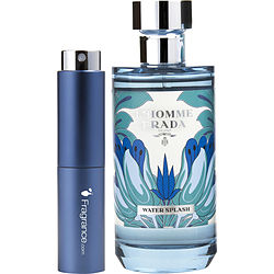 prada l'homme milano water splash