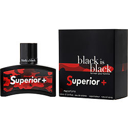 Black Is Black Superior by Nuparfums EDT SPRAY 3.4 OZ for MEN