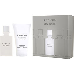 Carven L'eau Intense by Carven EDT SPRAY 1.7 OZ & AFTER SHAVE BALM 3.3 OZ for MEN