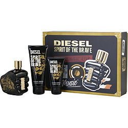 Diesel Spirit Of The Brave by Diesel EDT SPRAY 4.2 OZ & SHOWER GEL 3.4 OZ & SHOWER GEL 1.7 OZ for MEN