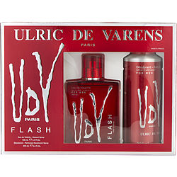 Udv Flash by Ulric de Varens EDT SPRAY 3.4 OZ & DEODORANT SPRAY 6.8 OZ for MEN