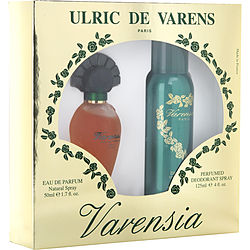 Varensia by Ulric de Varens EAU DE PARFUM SPRAY 1.7 OZ & DEODORANT SPRAY 4 OZ for WOMEN