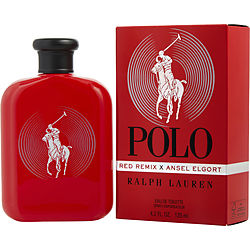 Polo Red Remix by Ralph Lauren EDT SPRAY 4.2 OZ (ANSEL ELGORT EDITION) for MEN