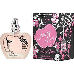 Amore Mio I Love You by Jeanne Arthes EAU DE PARFUM SPRAY 3.3 OZ for WOMEN