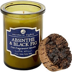 Absinthe & Black Fig Scented by Northern Lights SPIRIT JAR CANDLE - 5 OZ. BURNS APPROX. 35 HRS. for UNISEX