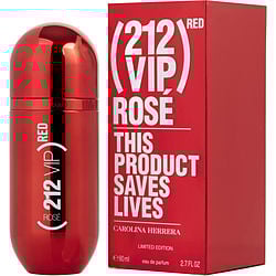 سعر ومواصفات 212 Vip Rose by Carolina Herrera EAU DE PARFUM SPRAY 2.7 OZ (RED EDITION) for WOMEN من متجر FragranceNet.com