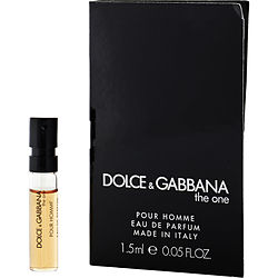 The One by Dolce &amp; Gabbana EAU DE PARFUM SPRAY 0.05 OZ VIAL for MEN