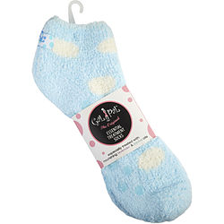 Spa Accessories by Spa Accessories GAL PAL ESSENTIAL MOIST SOCKS WITH JOJOBA & LAVENDER OILS (BLUE) for WOMEN