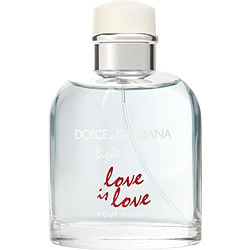D & G Light Blue Love Is Love by Dolce & Gabbana EDT SPRAY 4.2 OZ *TESTER for MEN