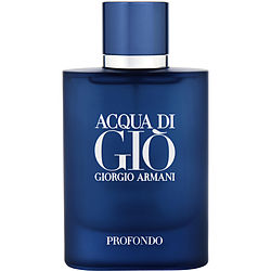 Acqua Di Gio Profondo by Giorgio Armani EDP SPRAY 2.5 OZ *TESTER for MEN