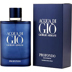 Acqua Di Gio Profondo by Giorgio Armani EDP SPRAY 4.2 OZ for MEN