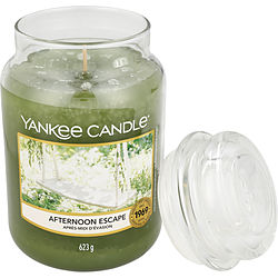 Yankee Candle Afternoon Escape by Yankee Candle SCENTED LARGE JAR 22 OZ for UNISEX Yankee Candle Afternoon Escape by Yankee Candle SCENTED LARGE JAR 22 OZ for UNISEX