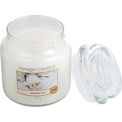 Yankee Candle by Yankee Candle WEDDING DAY SCENTED MEDIUM JAR 14.5 OZ for UNISEX photo