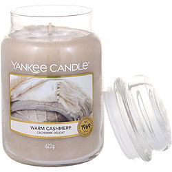 Yankee Candle by Yankee Candle WARM CASHMERE SCENTED LARGE JAR 22 OZ for UNISEX