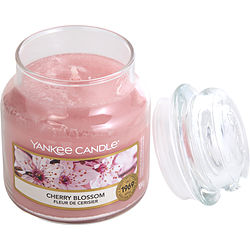 سعر ومواصفات Yankee Candle by Yankee Candle CHERRY BLOSSOM SCENTED SMALL JAR 3.6 OZ for UNISEX من متجر FragranceNet.com