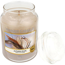 Yankee Candle by Yankee Candle AUTUMN PEARL SCENTED LARGE JAR 22 OZ for UNISEX