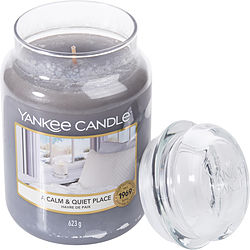 Yankee Candle by Yankee Candle A CALM AND QUIET PLACE SCENTED LARGE JAR 22 OZ for UNISEX