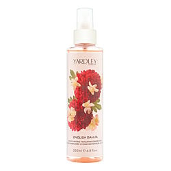 Yardley English Dahlia Fragrance by BODY MIST 6.8 OZ for WOMEN