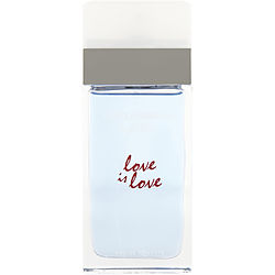 D & G Light Blue Love Is Love by Dolce & Gabbana EDT SPRAY 3.3 OZ *TESTER for WOMEN