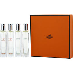 HERMES-VARIETY-by-Hermes-SET-4-PIECE-MINI-VARIETY-WITH-2-X-UN-JARDIN-SUR-LA-LAGUNE-2-X-UN-JARDIN-SUR-LE-NIL-AND-ALL-ARE-EDT-SPRAY-5-OZ-for-UNI