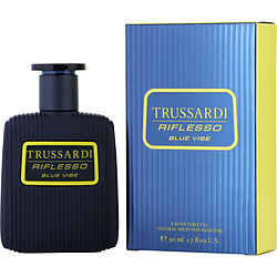Trussardi Riflesso Blue Vibe by Trussardi EDT SPRAY 1.7 OZ for MEN