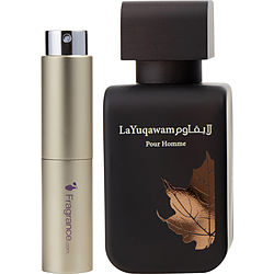 Rasasi Layuqawam Pour Homme by Rasasi EAU DE PARFUM 0.27 OZ (TRAVEL SPRAY) for MEN