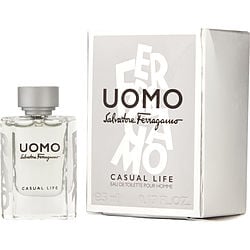 Salvatore Ferragamo Uomo Casual Life by Salvatore Ferragamo EDT 0.17 OZ MINI for MEN