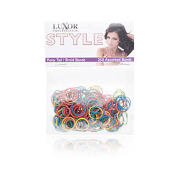 Luxor by Luxor PONY TAIL BRAID BANDS - MULTI-COLORED for UNISEX