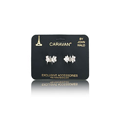 Caravan by Caravan MINI STONE CLIPS - BLACK for UNISEX