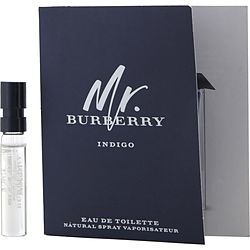 Mr Burberry Indigo by Burberry EDT SPRAY VIAL for MEN