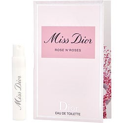Miss Dior Rose N'roses by Christian Dior EDT SPRAY VIAL ON CARD for WOMEN