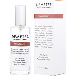 Demeter Fresh Ginger by Demeter COLOGNE SPRAY 4 OZ for UNISEX